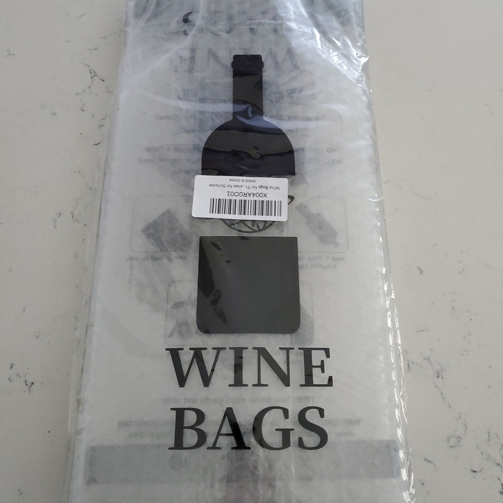 Transparent Wine Bags